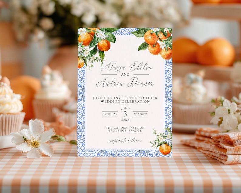 Orange Wedding Wonders Collection