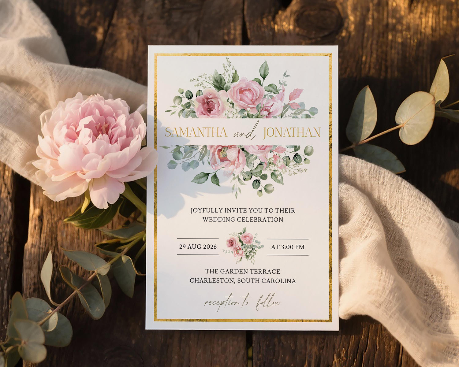 Blush Pink Wedding Wonders Collection