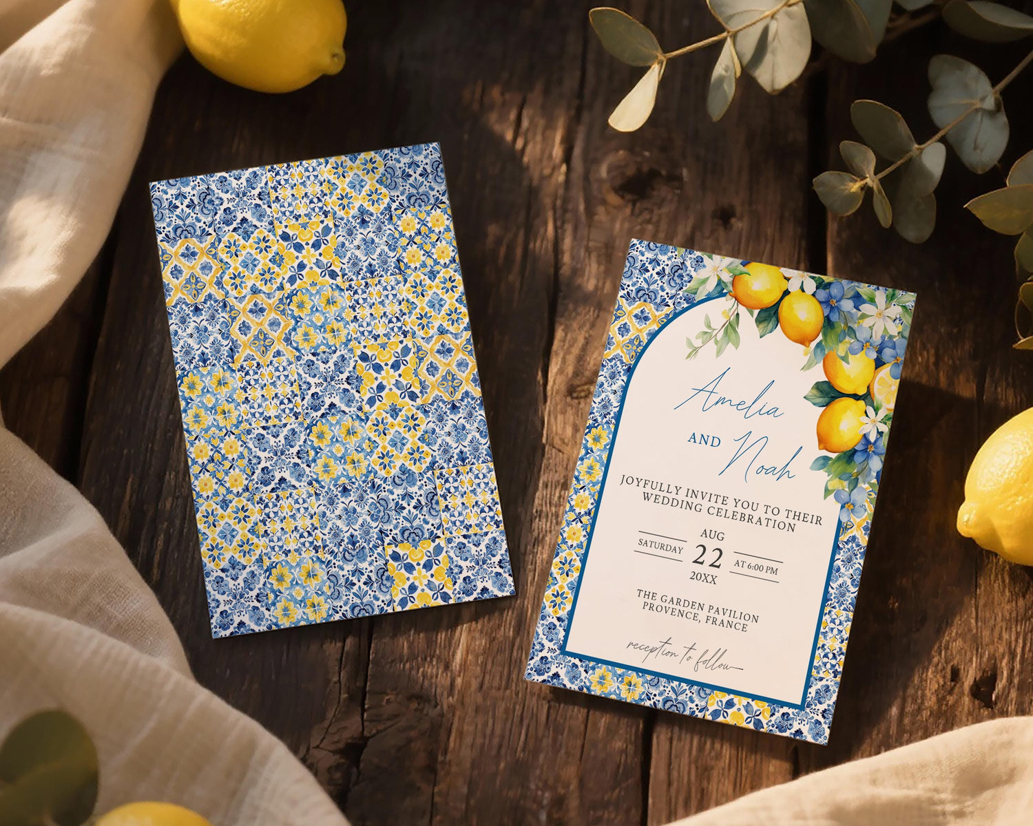 Lemon Wedding Wonders Collection